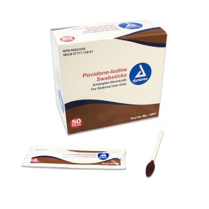 Dynarex Povidone Iodine Swabsticks