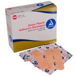 Dynarex Sheer Plastic Adhesive Bandages | Sold as a case