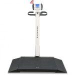 6550 Wheelchair Scale Portable Digital Folding Column 1000 lb x .2 lb / 450 kg x .1 kg