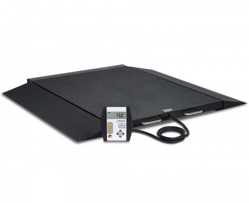 Wheelchair Scale Portable Digital 1000 lb x .2 lb / 450 kg x .1 kg 6600