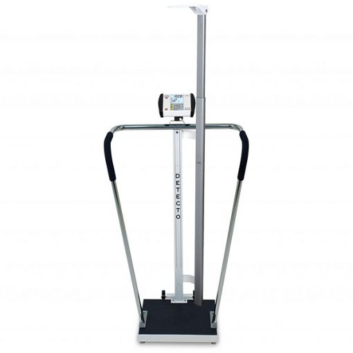 6854DHR Bariatric Scale Digital 600 lb x .2 lb / 270 kg x .1 kg 18" x 14" Platform Digital Height Rod