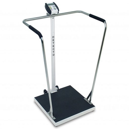 6856 Bariatric Scale Digital 1000 lb x .2 lb / 450kg x .1 kg 24" x 24" Platform