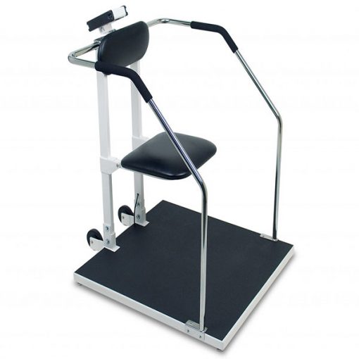 6868 Bariatric Scale Digital 1000 lb x .2 lb / 450kg x .1 kg 32" x 34" Platform Seat