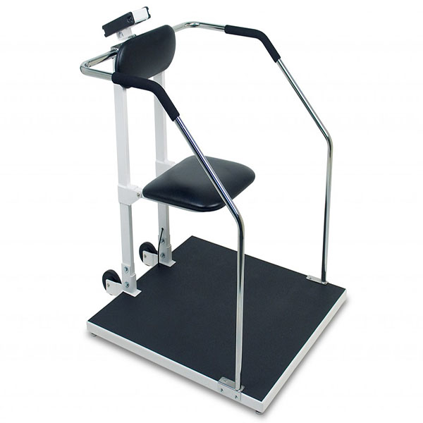 6868 Bariatric Scale Digital 1000 lb x .2 lb / 450kg x .1 kg 32 x 34  Platform Seat