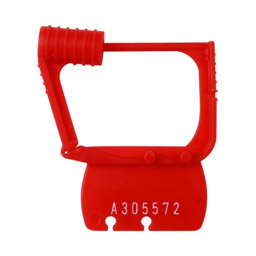 CAPS Plastic Seals (Red) - 50