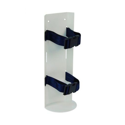 DETECTO Oxygen Tank Holder Accessory Rail - Rescue Cart