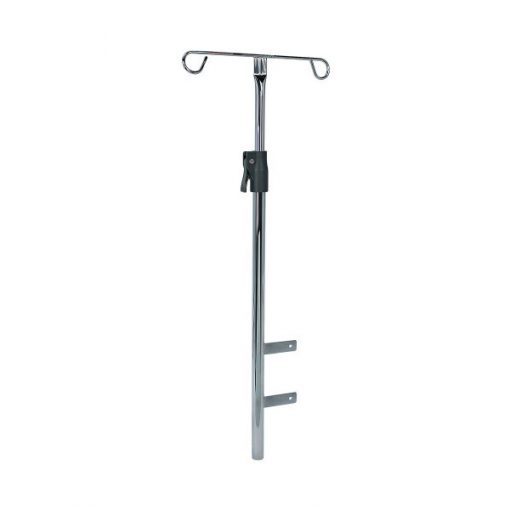 DETECTO Adjustable Chrome IV Pole