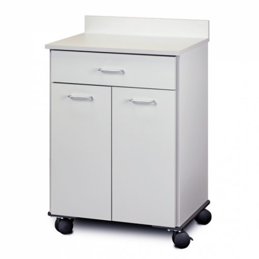 Mobile treatment cabinet