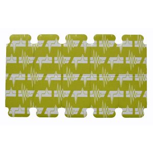 Disposable ECG tab electrodes