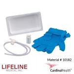 10182 Argyle Graduated-Suction Catheter Tray with Chimney Valve