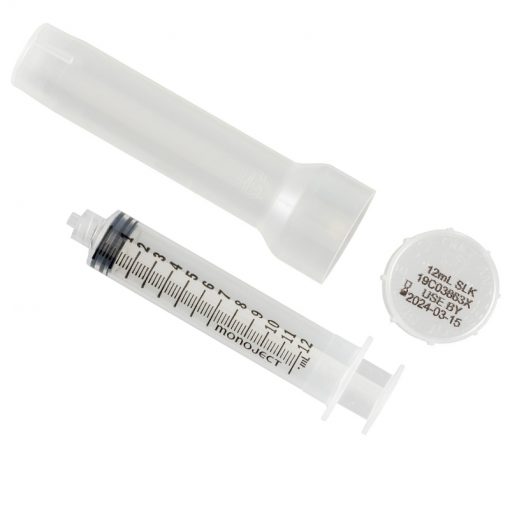 luer lock rigid pack syringe
