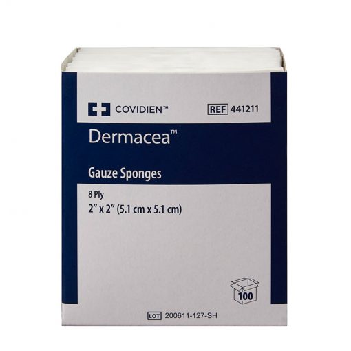 Dermasea Gauze Sponge 2x2 Gauze Box/100