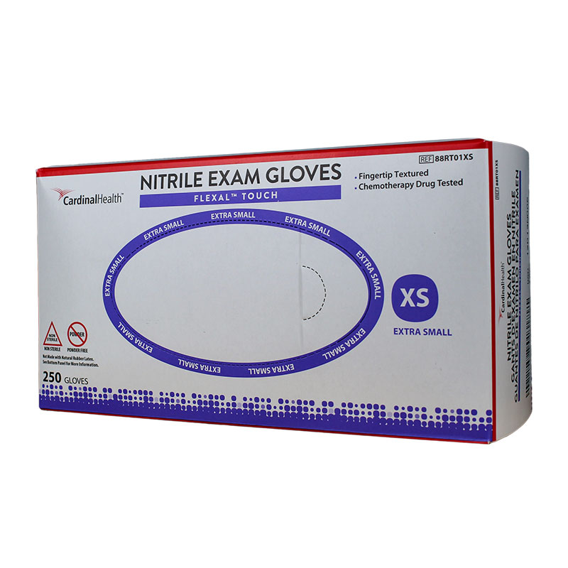 CardinalHealth Nitrile Exam Gloves XSmall Shop Now! Durable & Flexible