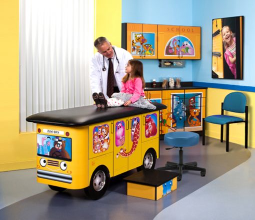 7020 RR Pediatric Ready Room with stool 2020 T ww