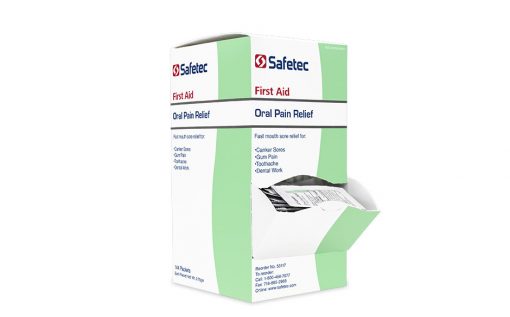 Safetec Oral Pain Relief .75 grams pouches.