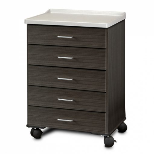 CLINTON Fashion Molded Top Mobile Cabinet