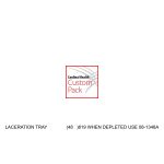 LACERATION TRAY               (48   )819 WHEN DEPLETED USE 08-1348A