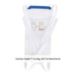 Cardinal Health™ Ice Bag with Tie Attachments, Small, 5 x 12IN