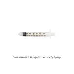 Cardinal Health™ Monoject™ Luer Lock Tip Syringe, 3ML, Sterile