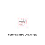 SUTURING TRAY LATEX FREE