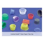 Cardinal Health™ Ezee Topper Tube Cap, Red, 13mm, 10 Packs/Case