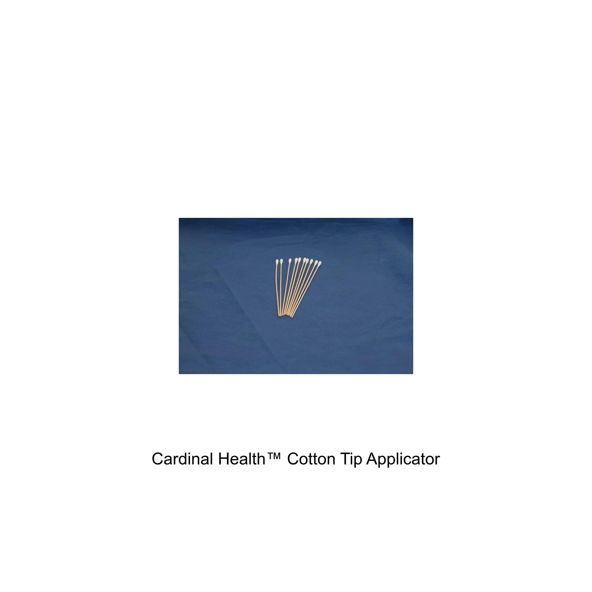 Cardinal Health™ Cotton Tip Applicator, Wood Shaft, 6IN