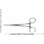Cardinal Health™ Kelly Hemostat, Straight, Polished, 5.5IN