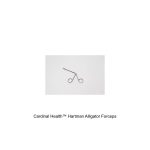 Cardinal Health™ Hartman Alligator Forceps, Serrated, Satin, 3.5IN