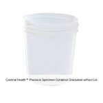 Cardinal Health™ Precision Specimen Container Graduated without Lid, Polyethylene, 4OZ