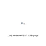 Curity™ Premium Woven Gauze Sponge, Sterile, 2 x 2IN, 8 Ply, Government Only