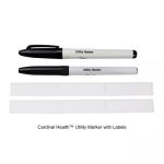Cardinal Health™ Utility Marker with Labels, Regular Tip, Sterile