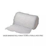 GAUZE BANDAGE ROLL 4.5INX4.1YD 6PLY STERILE LATEX FREE