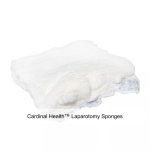 Cardinal Health™ Laparotomy Sponges, X-Ray Detectable, Pre-Washed, Loop, 5PK, Sterile, 18 x 18IN
