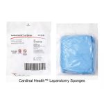 Cardinal Health™ Laparotomy Sponges, X-Ray Detectable, Pre-Washed, Loop with Plastic Ring, 5PK, Sterile, 18 x 18IN