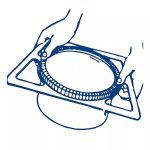 COVIDIEN/CARDINAL 2400SA COMMODE SPEC CONTAINER LID
