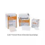Curity™ Premium Woven Antimicrobial Gauze Sponge, Sterile, 2 x 2IN, 8 Ply