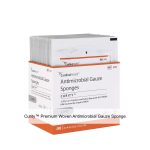 Curity™ Premium Woven Antimicrobial Gauze Sponge, 4 X 4IN, 12-Ply, Sterile