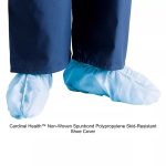 Cardinal Health™ Non-Woven Spunbond Polypropylene Skid-Resistant Shoe Cover, X-Large