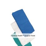 Cardinal Health™ Surgical Towel, Standard Cotton, 1PK, Blue, Sterile, 17 x 24IN