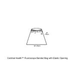 Cardinal Health™ Fluoroscope Banded Bag with Elastic Opening, 36 x 20IN
