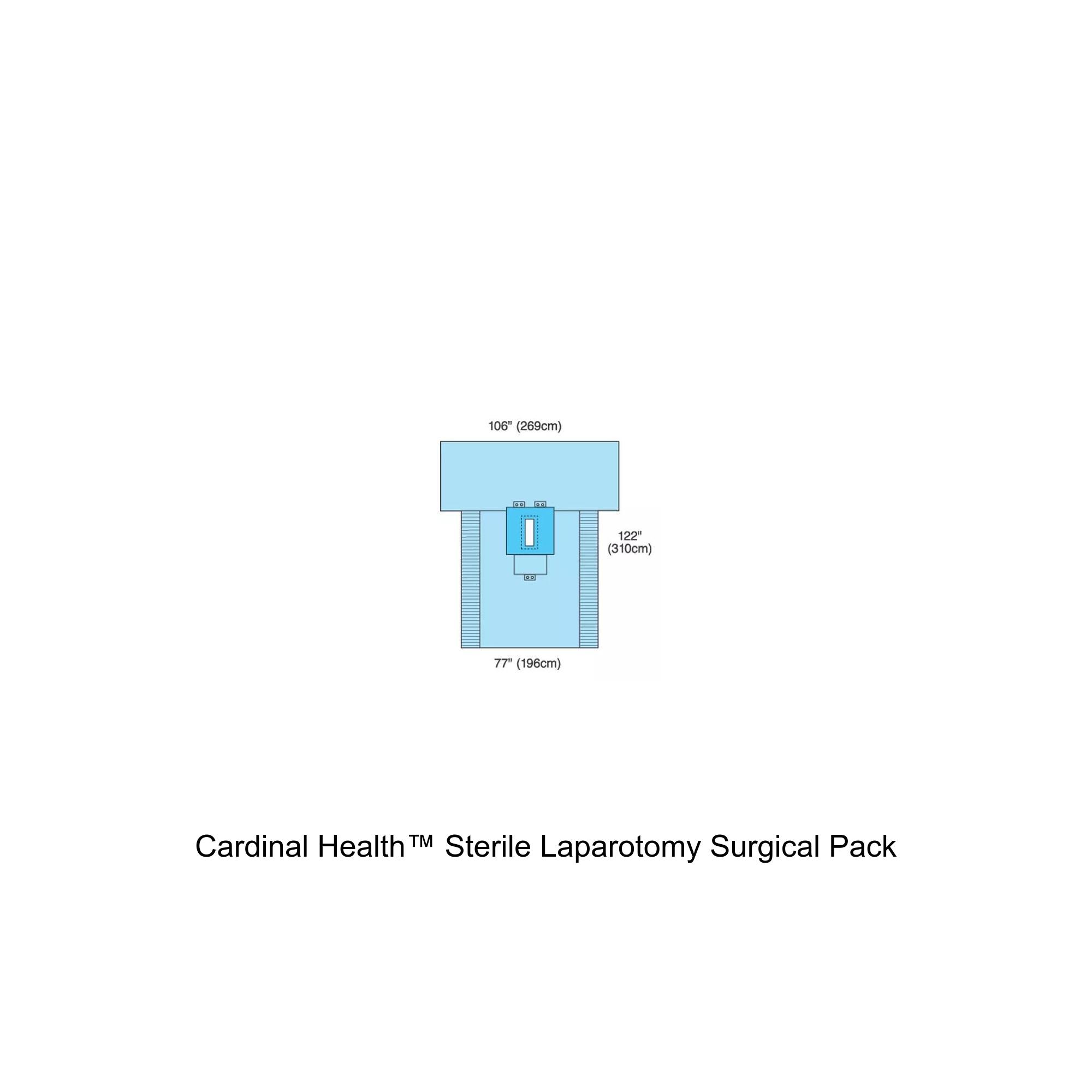 Cardinal Health™ Sterile Laparotomy Surgical Pack