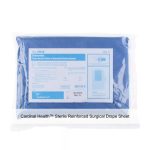 Cardinal Health™ Sterile Reinforced Surgical Drape Sheet, Three-Quarter, 56 x 77IN