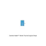 Cardinal Health™ Sterile Thyroid Surgical Drape, 77 x 122IN