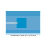 Cardinal Health™ Sterile Split Surgical Drape, 77 x 108IN
