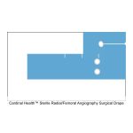 Cardinal Health™ Sterile Radial/Femoral Angiography Surgical Drape, 80 x 135IN