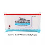 Cardinal Health™ Premium Baby Wipes, Sensitive, 42/PK