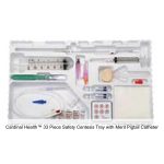 Cardinal Health™ 33 Piece Safety Centesis Tray with Merit Pigtail Catheter, 6FR, 12CM and Drug