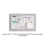Cardinal Health™ 33 Piece Conventional Centesis Tray with Drug without Catheter/Needle
