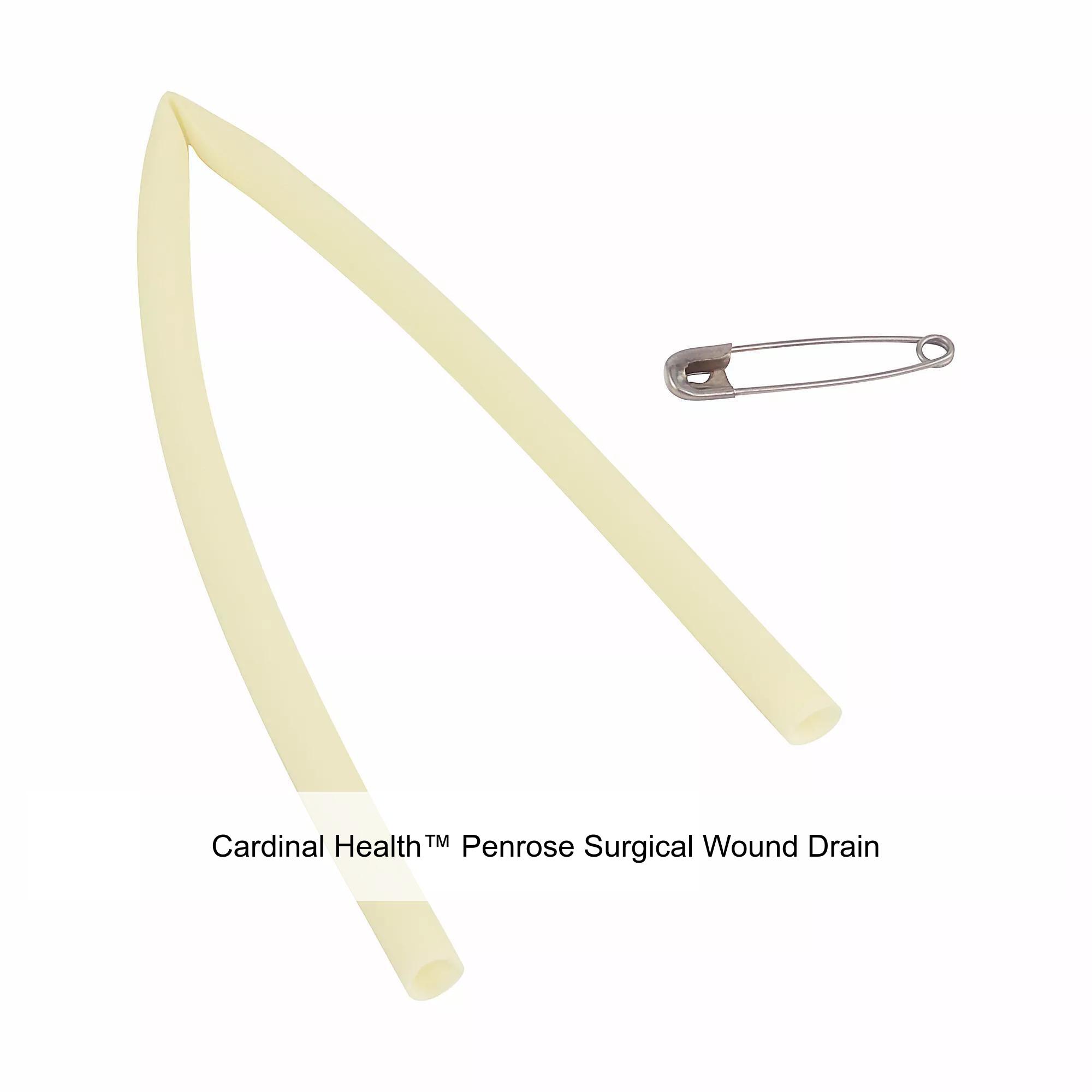 Cardinal Health™ Penrose Surgical Wound Drain, 0.25IN, 12IN