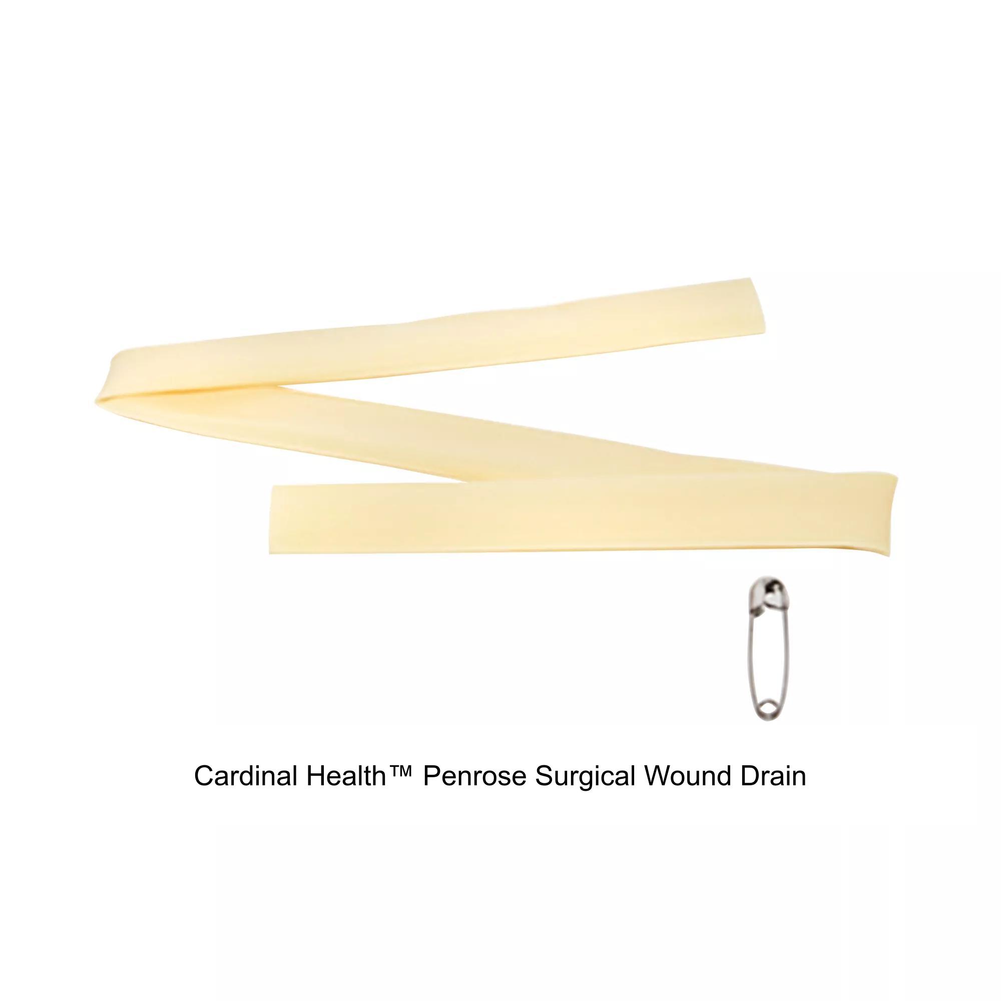 Cardinal Health™ Penrose Surgical Wound Drain, 0.75IN, 18IN